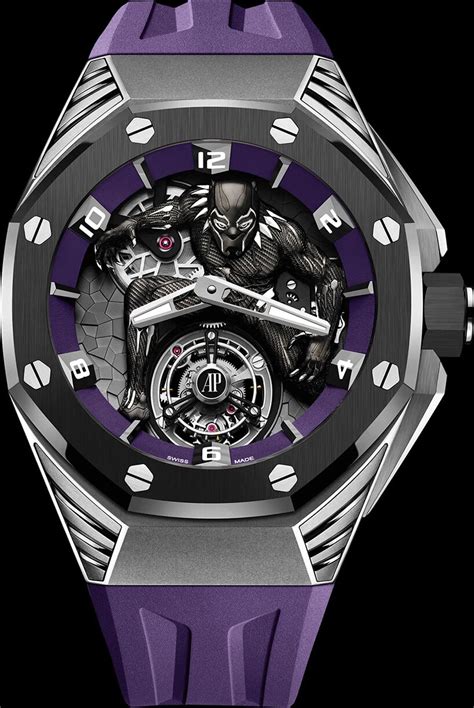 black panther audemars piguet price|Audemars Piguet royal oak marvel.